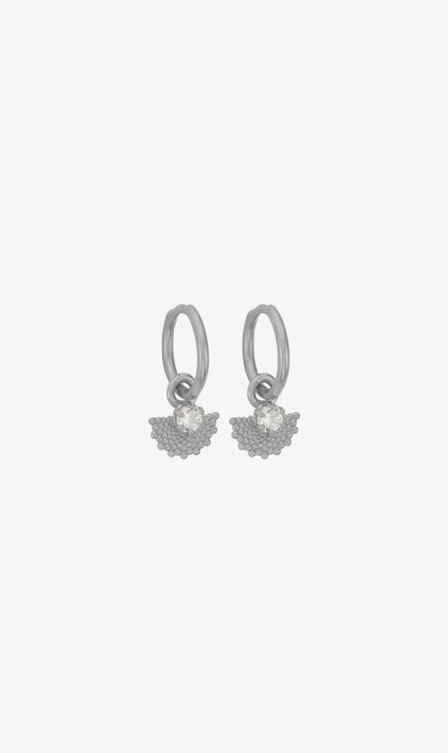 * Zoe & Morgan | Eos Earrings Sterling With White Zircon | Jewellery