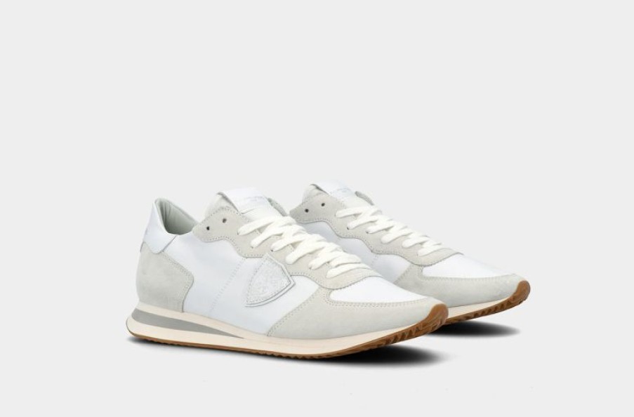 * Philippe Model | Mens Trpx Low Veau Blanc | Sneakers