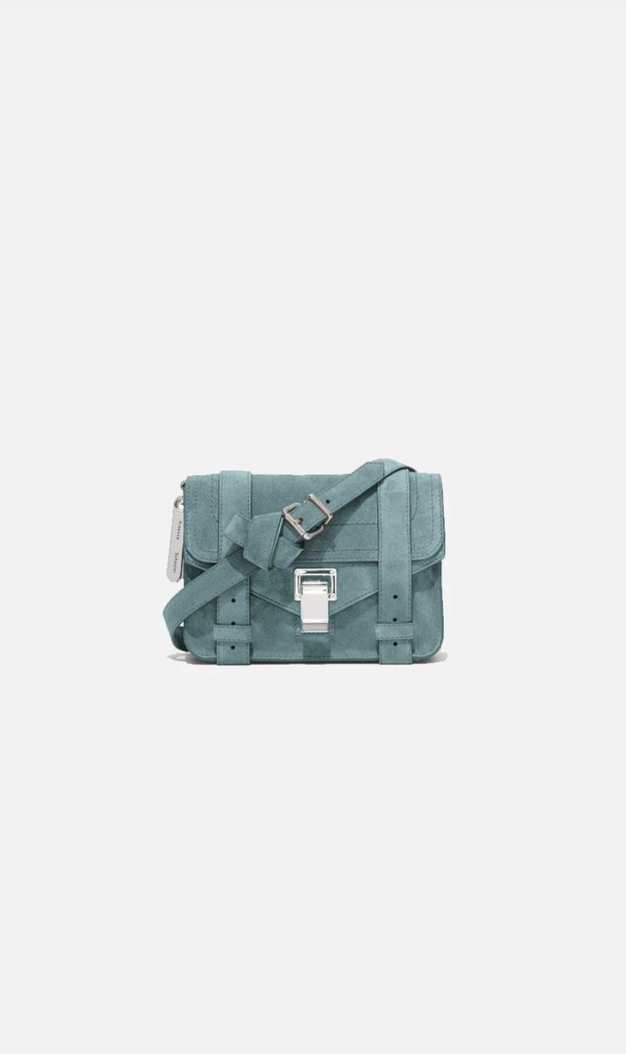 * Proenza Schouler | Suede Ps1 Mini Crossbody Faded Turquoise | Bags & Wallets