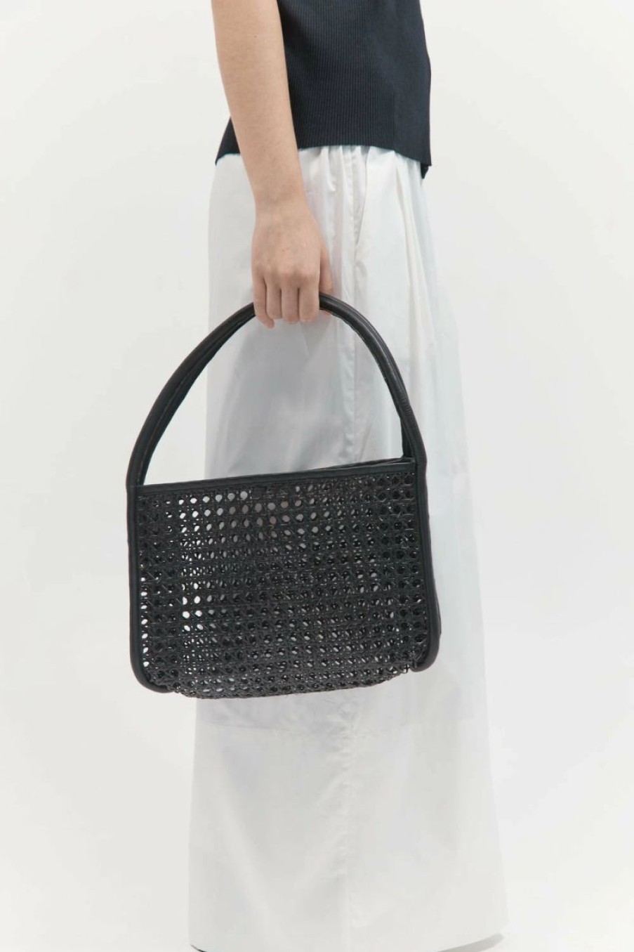 * St Agni | Rattan Small Tote Bag | Bags & Wallets