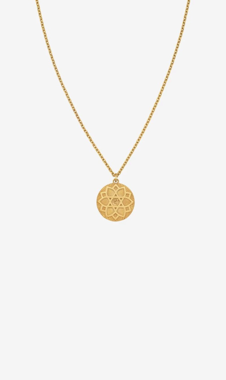 * Zoe & Morgan | Love Anahata Necklace 22K Plated | Jewellery