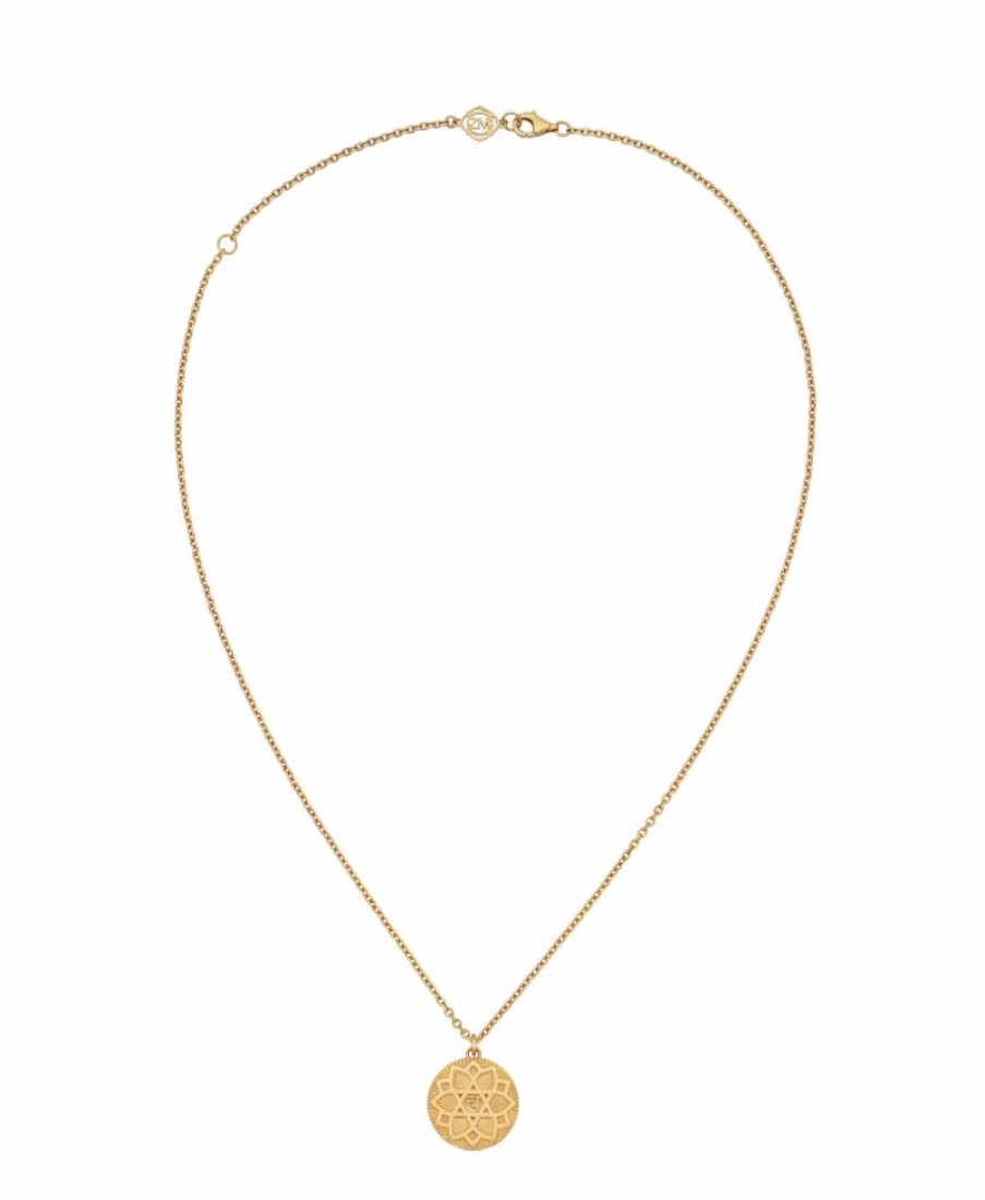 * Zoe & Morgan | Love Anahata Necklace 22K Plated | Jewellery