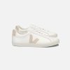 * Veja | Esplar Logo Leather Extra White / Sable | Sneakers