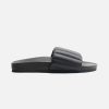 * La Tribe | Tube Leather Slide Black | Sandals