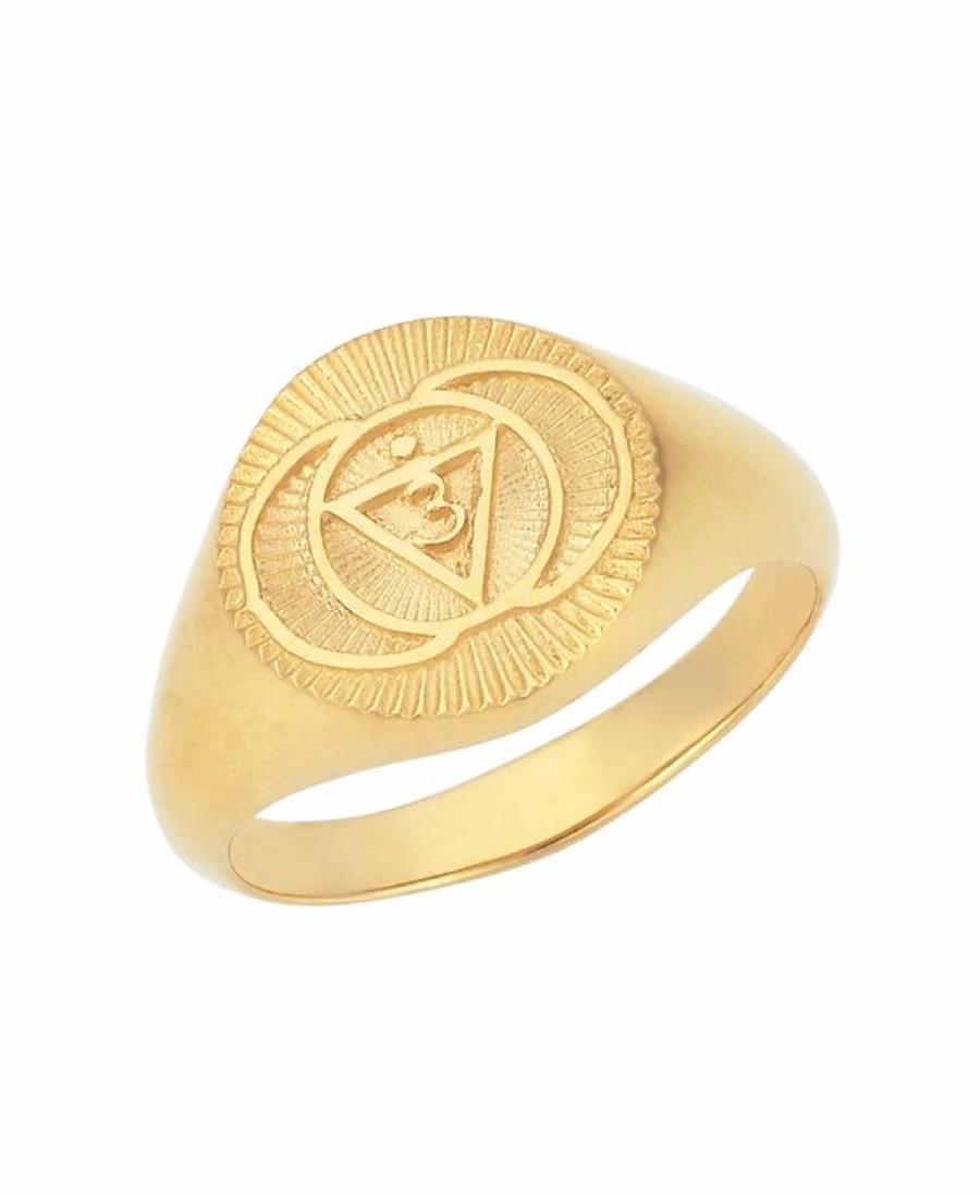 * Zoe & Morgan | Intuition Ajna Ring 22K Plated | Jewellery