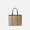 * Palorosa | Small Edge Basket Black / Cream | Bags & Wallets