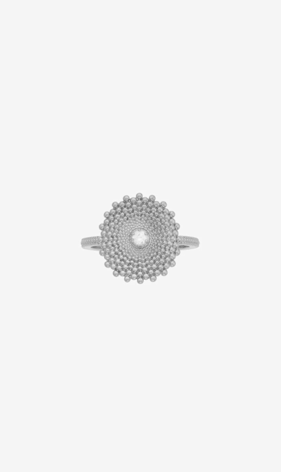 * Zoe & Morgan | Helios Ring Sterling With White Zircon | Jewellery