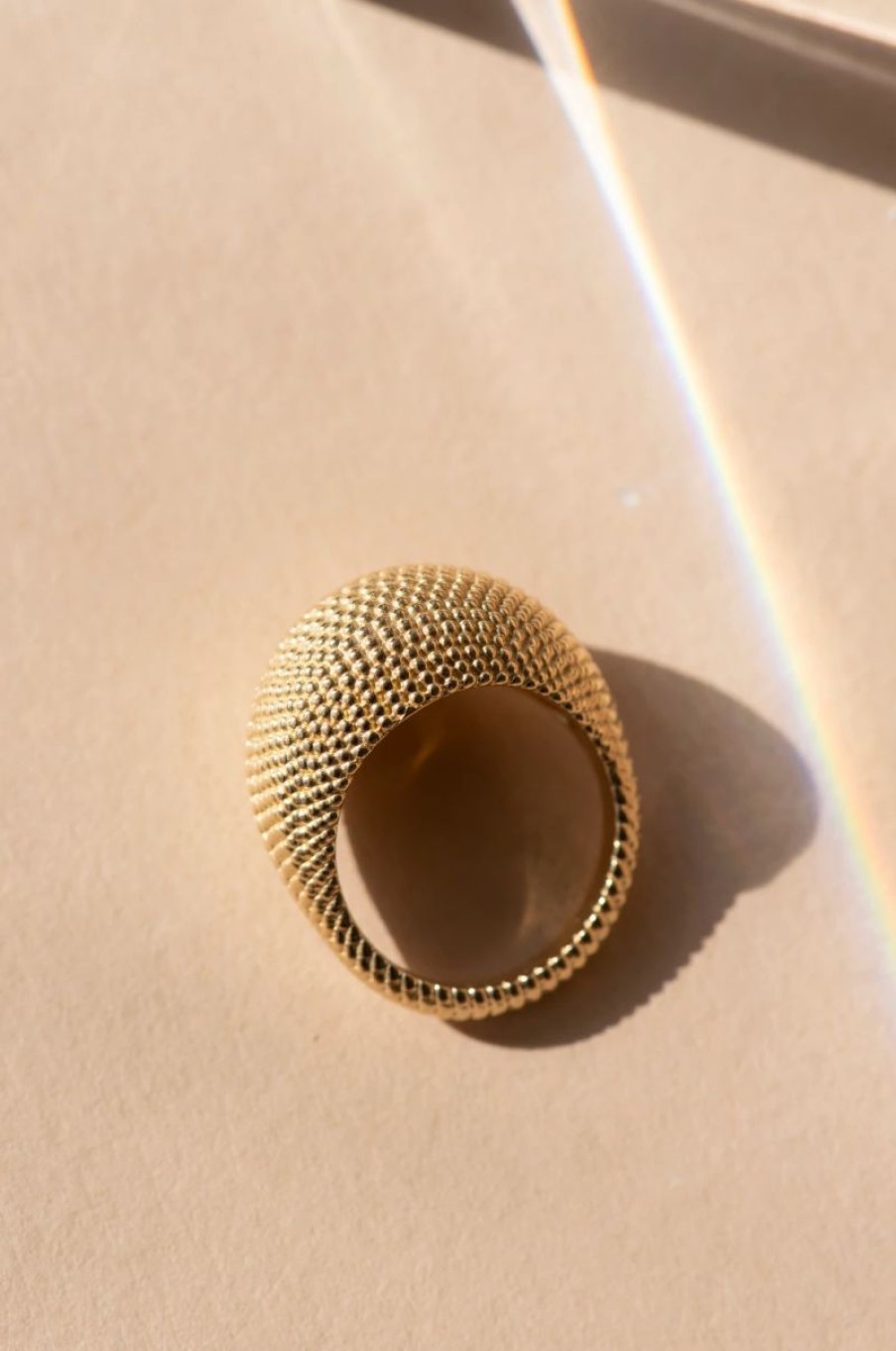 * Zoe & Morgan | Rhea Ring 22K Plate | Jewellery